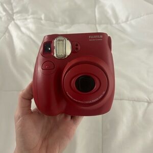 Fujifilm Instax Mini 7s Instant Camera Vintage Red